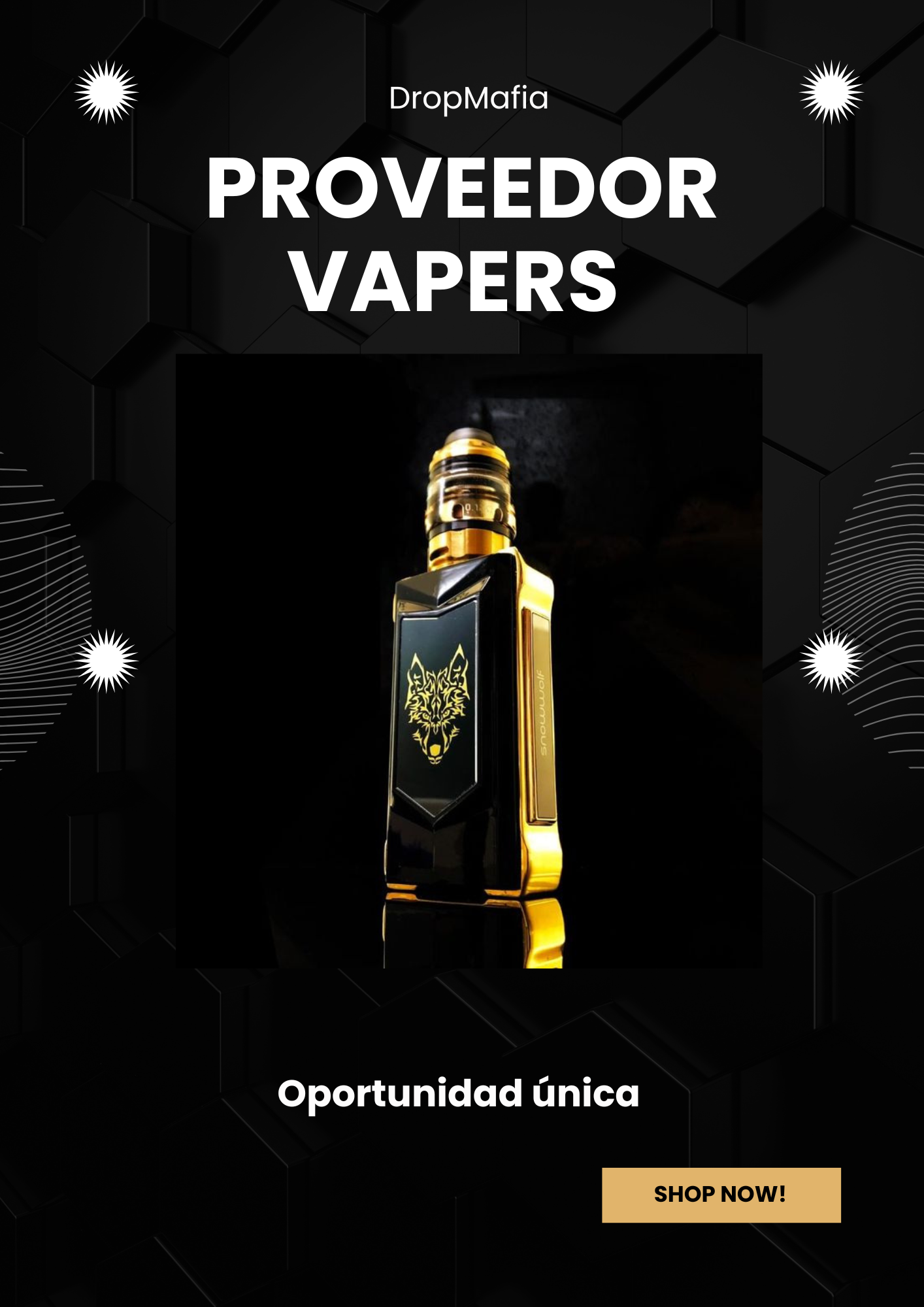 💨 Proveedor de Vapers — DropMafia Edition