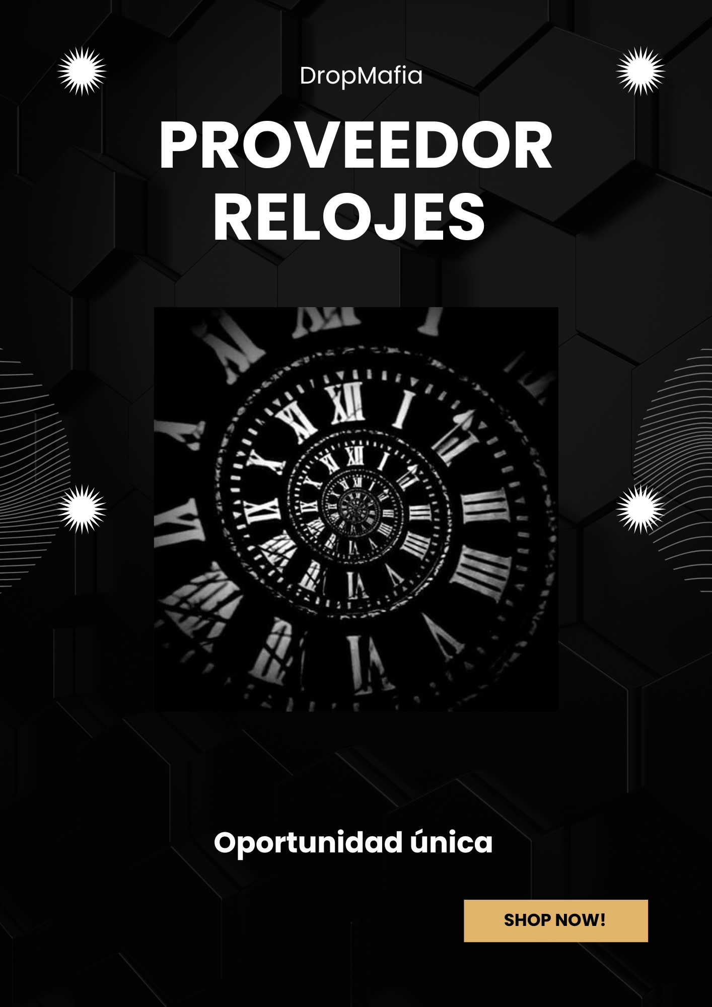 Proveedor Exclusivo de Relojes — DropMafia Edition